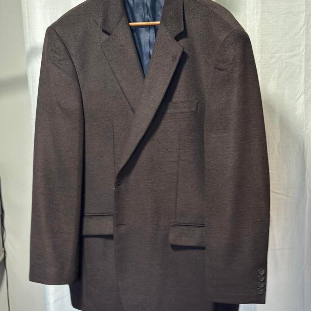 Nautica Men's Brown and Grey Tailored-jackets